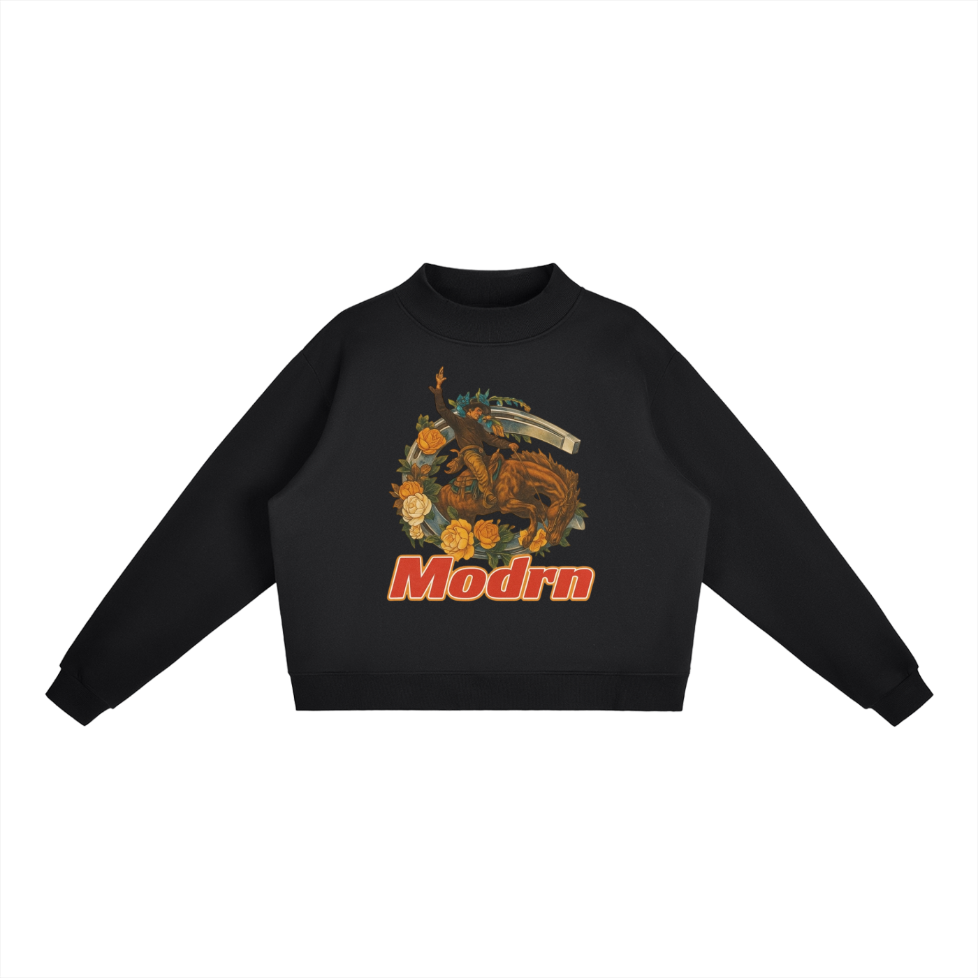 002 Modrn Horseshoe Sweater